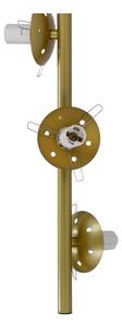 Lampadario a sospensione con filo DUO 3xE14/40W/230V oro/nero