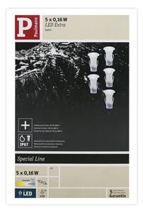 Paulmann 98892 - Estensione SET 5X LED/0,16W IP67 Luce da incasso MICRO 12V
