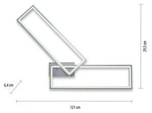 Leuchten Direkt 14635-55 - Plafoniera LED RGB dimmerabile FELIX 34,5W/230V