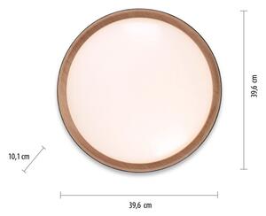 Leuchten Direkt 1434718-LED Plafoniera dimmerabile EMILIA 28,8W/230V nero