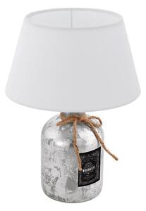 Eglo 202115 - Lampada da tavolo MOJADA 1xE27/40W/230V bianca