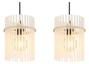 Globo 15698-3HB - Lampadario sospeso con cavo GORLEY 3xE27/60W/230V