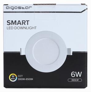 Aigostar - LED da incasso dimmerabile LED/6W/230V Wi-Fi d. 11,5 cm