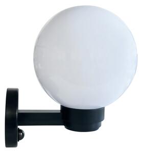 Brilagi - Applique da esterno con sensore HARBOR 1xE27/40W/230V IP33 nero/trasparente