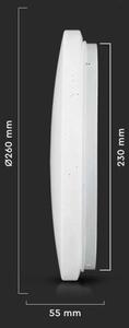 Plafoniera LED/12W/230V 26 cm 3000K/4000K/6400K