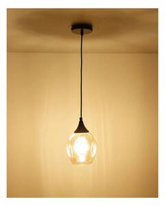 Lampadario a sospensione con filo ASPA 1xE27/40W/230V nero