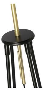 Lampada con piedistallo TEGOLA 1xE27/60W/230V nero/oro