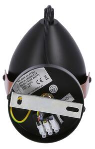 Luce Spot ANICA 1xE14/40W/230V nero/rame
