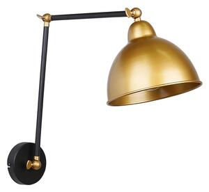 Applique TRUCK 1xE27/40W/230V oro/nero
