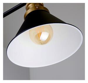 Applique FUNDO 1xE27/40W/230V nero/oro
