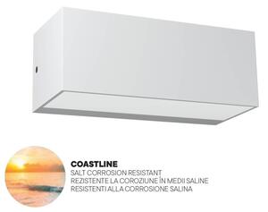 Redo 90373 - LED Applique da esterno LAMPRIS LED/13W/230V IP65 bianco