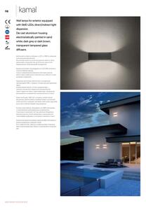 Redo 90389 - LED Applique da esterno KAMAL LED/15W/230V 3000K IP54 marrone