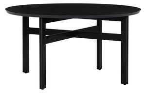 Tavolino da caffè rotondo nero ø 80 cm Fjord - Hübsch