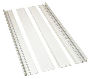 Cornice metallica per istallazione pannelli LED 595x595mm
