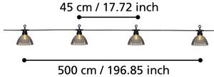 Eglo 900215 - Catena decorativa da esterno LED CUBONE 12xLED/0,066W/3,2V IP44