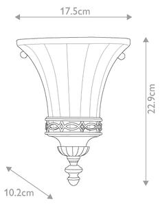 Feiss - Applique DRAWING ROOM 1xE14/60W/230V