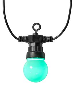 Nedis WIFILP03C20 - Catena decorativa LED RGB 20xLED/8 funzioni 13m IP65 Wi-Fi Tuya