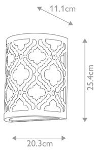 Gilded Nola - Applique ARABELLA 1xE27/60W/230V