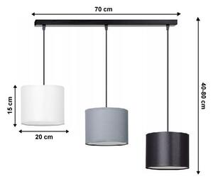 Lampadario a sospensione con filo TUZ 3xE27/60W/230V