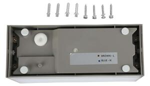 LED Applique da esterno LED/12W/230V 6400K IP65