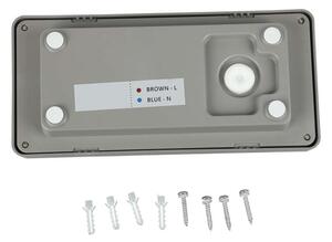 LED Applique da esterno LED/12W/230V 6400K IP65