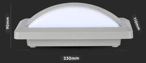 LED Applique da esterno LED/12W/230V 3000K IP65