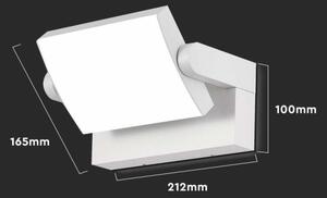 LED Applique da esterno LED/17W/230V 3000K IP65