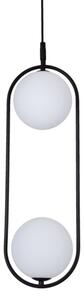 Lampadario a sospensione con filo CORDEL 2xG9/28W/230V nero