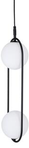 Lampadario a sospensione con filo CORDEL 2xG9/28W/230V nero