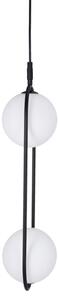 Lampadario a sospensione con filo CORDEL 2xG9/28W/230V nero