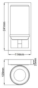 Feiss FE-AMALIA1-SBATH -Lampada LED da bagno AMALIA 1xG9/3,5W/230V IP44 cromo
