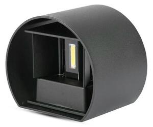 Applique da esterno LED LED/6W/230V 4000K IP65 nero