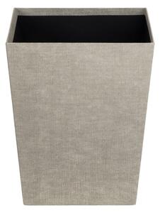 Cestino per la spazzatura beige da ufficio Sofia Canvas Paper Laminate – Bigso