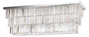 Ideal Lux - Plafoniera MARTINEZ 8xE14/40W/230V cromo lucido
