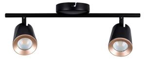 Luce Spot a LED 2xLED/5W/230V 4000K nero