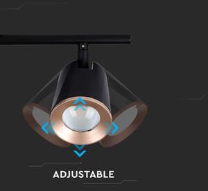 Luce Spot a LED 2xLED/5W/230V 4000K nero