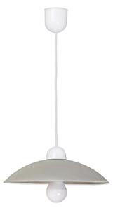 Rabalux 1408 - Lampadario CUPOLA RANGE 1xE27/60W/230V grigio