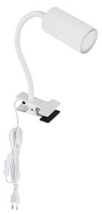 Globo 57911KW - Lampada flessibile con clip ROBBY 1xGU10/25W/230V