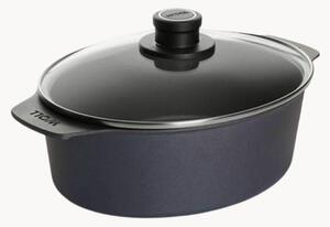 Pentola con coperchio e manici estraibili Mala