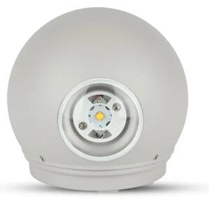 Applique a LED da esterno LED/6W/230V 3000K IP65 grigio