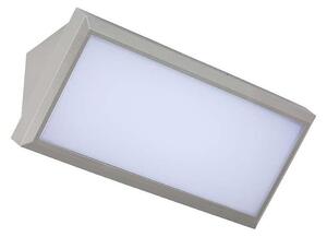 Lampada da parete LED esterna 20W 230V 4000K IP65 grigio