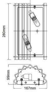 Kichler - Applique a LED da bagno CRYSTAL SKYE 2xG9/3W/230V IP44