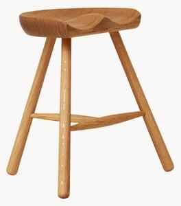 Sgabello in legno di quercia Shoemaker