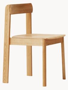 Sedia impilabile in legno di quercia Blueprint
