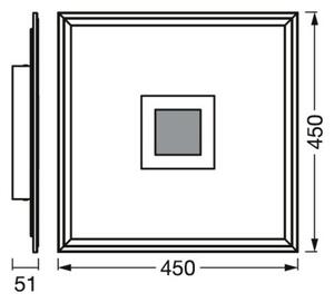 Ledvance- LED RGBW Plafoniera dimmerabile SMART+ PLANON LED/24W/230V Wi-Fi