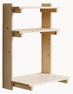 Mensola da parete in legno di pino con funzione scrivania Beam