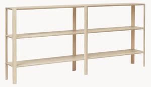 Scaffale in legno di quercia Leaf