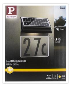 Paulmann 94694 - LED/0,2W IP44 Numero civico solare NEDA 3,7V