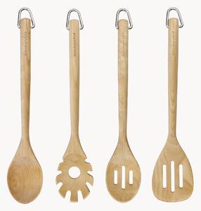 Set di 4 utensili da cucina in legno di betulla Living Nostalgia