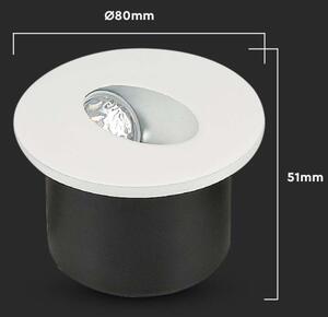 LED Illuminazione delle scale LED/3W/230V 4000K bianco